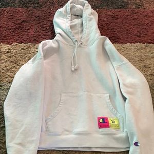 white champion hoodie